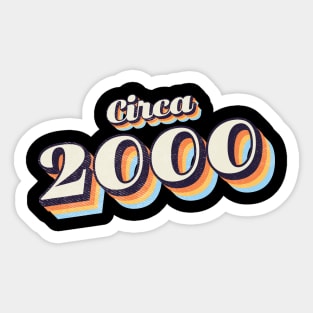 2000 Birthday! Sticker